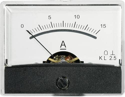 VOLTCRAFT AM-60X46/15A/DC AM-60X46/15A/DC Einbau-Messgerät AM-60X46/15A/DC 15A Drehspule von VOLTCRAFT