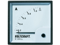 VOLTCRAFT AM-72X72/1A Analoges Installationsmessgerät AM-72X72/1A 1 A Weicheisen von VOLTCRAFT