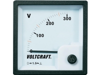 VOLTCRAFT AM-72x72/300V Analogt installationsmåleinstrument AM-72x72/300V 300 V Drejespole von VOLTCRAFT