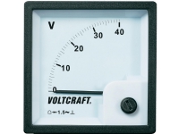 VOLTCRAFT AM-72x72/40V Analoges Einbauinstrument AM-72x72/40V 40 V Drehspule von VOLTCRAFT