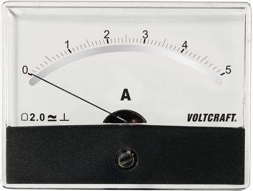 VOLTCRAFT AM-86X65/5A/DC AM-86X65/5A/DC Einbau-Messgerät AM-86X65/5A/DC Drehspule von VOLTCRAFT