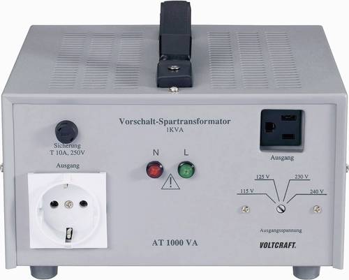 VOLTCRAFT AT-1500 NV 1500W 240 V/AC VOLTCRAFT AT-1500 NV 1500W 240 V/AC von VOLTCRAFT
