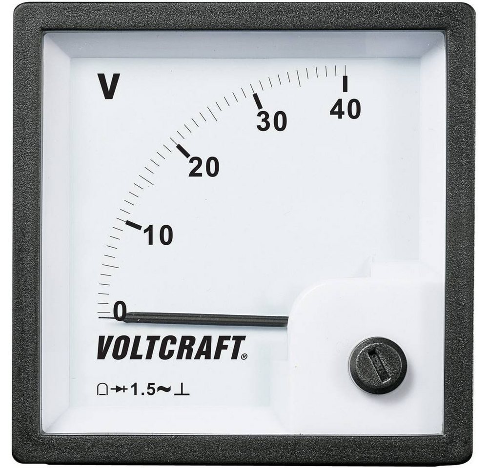 VOLTCRAFT Anzeigegerät Analog-Einbaumessgerät von VOLTCRAFT