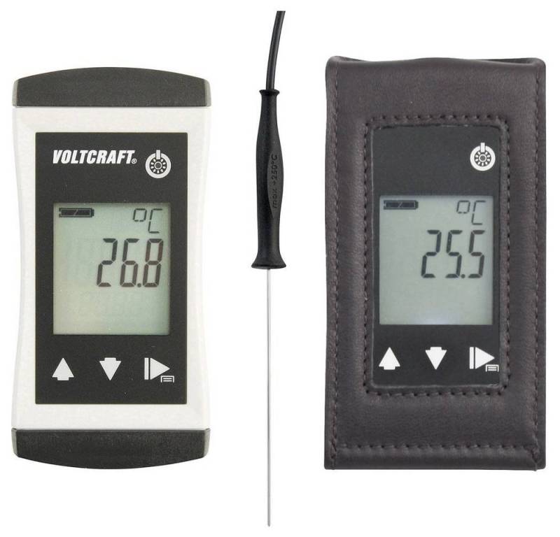 VOLTCRAFT Außentemperaturanzeige Wasserdichtes Universalthermometer mit festem, IP65 von VOLTCRAFT