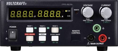 VOLTCRAFT CPPS-160-84 Labornetzgerät, einstellbar 0.02 - 84 V/DC 0.01 - 5A 160W USB fernsteuerbar, von VOLTCRAFT