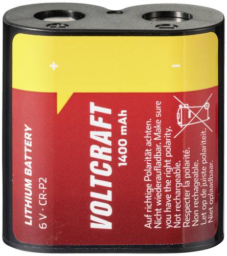 VOLTCRAFT CRP2 Fotobatterie CR-P 2 Lithium 1400 mAh 6V 1St. von VOLTCRAFT