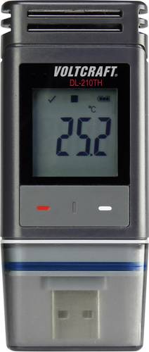 VOLTCRAFT DL-210TH DL-210TH Temperatur-Datenlogger, Luftfeuchte-Datenlogger Messgröße Temperatur, von VOLTCRAFT