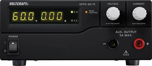 VOLTCRAFT DPPS-60-15 Labornetzgerät, einstellbar 1 - 60 V/DC 0 - 15A 900W USB programmierbar Anzahl von VOLTCRAFT