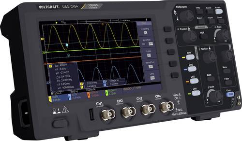 VOLTCRAFT DSO-2154 Digital-Oszilloskop 150MHz 4-Kanal 1 GSa/s 80 kpts 8 Bit Digital-Speicher (DSO) 1 von VOLTCRAFT