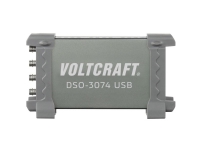 VOLTCRAFT DSO-3074 USB-oscilloskop 70 MHz 4-kanals 250 MSa/s 16 kpts 8 Bit Digital hukommelse (DSO), Spectrum-analysator 1 stk von VOLTCRAFT