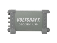 VOLTCRAFT DSO-3104 USB-oscilloskop 100 MHz 4-kanals 250 MSa/s 16 kpts 8 Bit Digital hukommelse (DSO), Spectrum-analysator 1 stk von VOLTCRAFT