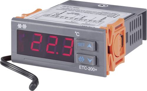 VOLTCRAFT ETC-200+ Temperaturregler NTC -40 bis +120°C Relais 10A (L x B x H) 88 x 75 x 34.5mm von VOLTCRAFT