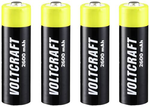 VOLTCRAFT Endurance Mignon (AA)-Akku NiMH 2600 mAh 1.2V 4St. von VOLTCRAFT