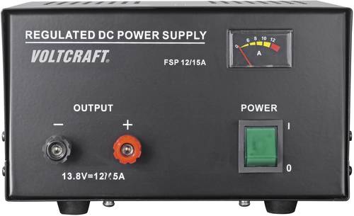 VOLTCRAFT FSP-11312 Labornetzgerät, Festspannung 13.8 V/DC 12A 165W Anzahl Ausgänge 1 x von VOLTCRAFT