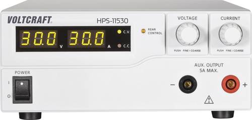 VOLTCRAFT HPS-11530 Labornetzgerät, einstellbar 1 - 15 V/DC 0 - 30A 450W Remote Anzahl Ausgänge 1 x VOLTCRAFT HPS-11530 Labornetzgerät, einstellbar 1 - 15 V/DC 0 - 30A 450W Remote Anzahl Ausgänge 1 x von VOLTCRAFT