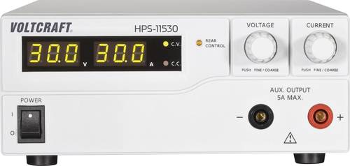 VOLTCRAFT HPS-11530 Labornetzgerät, einstellbar 1 - 15 V/DC 0 - 30A 450W Remote Anzahl Ausgänge 1 x von VOLTCRAFT