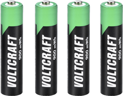 VOLTCRAFT HR03 Micro (AAA)-Akku NiZn 550 mAh 1.6 V 1 St. (VC-12714090) von VOLTCRAFT