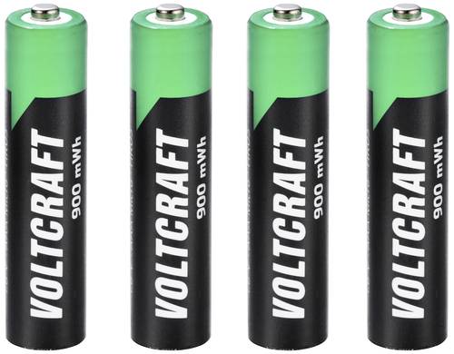 VOLTCRAFT HR03 Micro (AAA)-Akku NiZn 550 mAh 1.6V 4St. von VOLTCRAFT