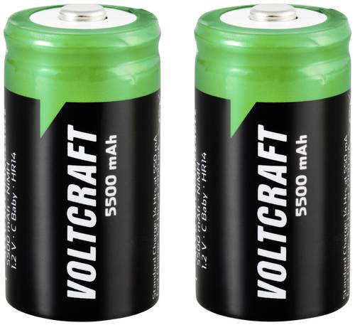 VOLTCRAFT HR14 Baby (C)-Akku NiMH 5500 mAh 1.2V 2St. von VOLTCRAFT