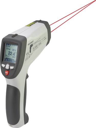 VOLTCRAFT IR 1201-50D USB Infrarot-Thermometer Optik 50:1 -50 - 1200°C Pyrometer von VOLTCRAFT