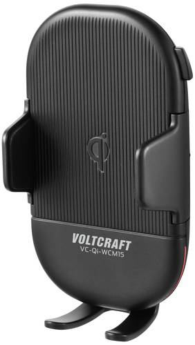 VOLTCRAFT Induktions-Ladegerät 1.67A VC-Qi-WCM15 VC-14491745 Schwarz (matt) von VOLTCRAFT