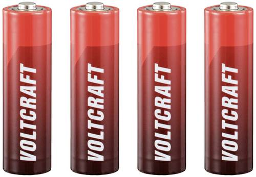 VOLTCRAFT Industrial LR6 Mignon (AA)-Batterie Alkali-Mangan 3000 mAh 1.5V 4St. von VOLTCRAFT