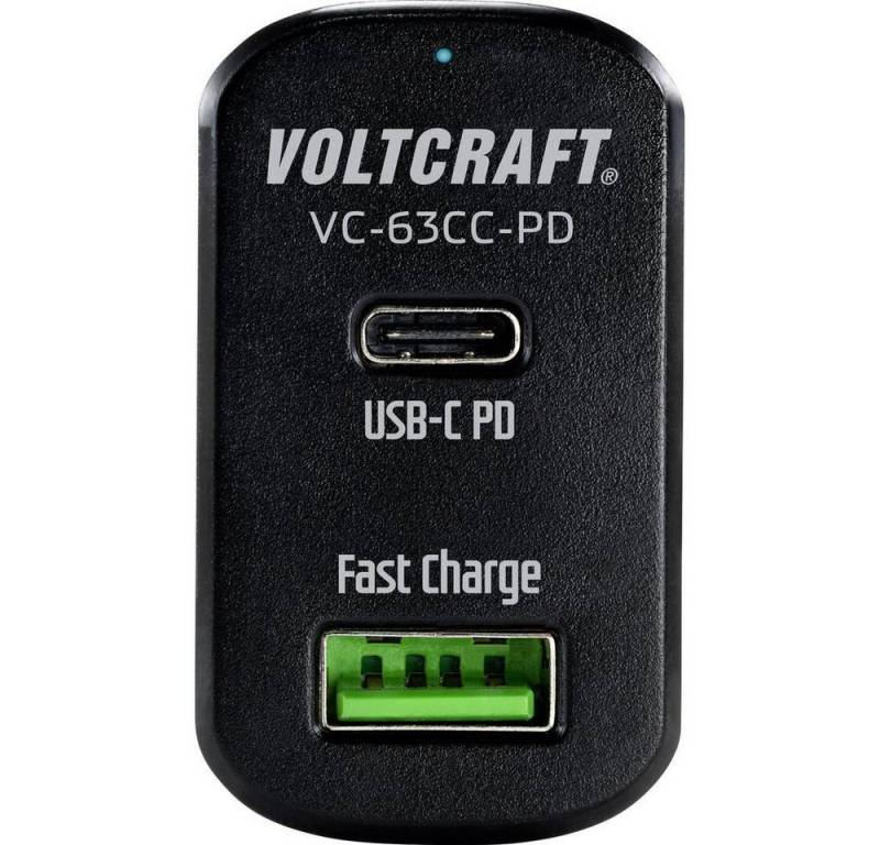 VOLTCRAFT KFZ LADEGERÄT USB-Ladegerät (USB Power Delivery (USB-PD) von VOLTCRAFT