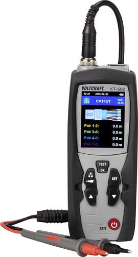 VOLTCRAFT Kabeltester VC-9199620 KT-600 Netzwerk VOLTCRAFT Kabeltester VC-9199620 KT-600 Netzwerk von VOLTCRAFT