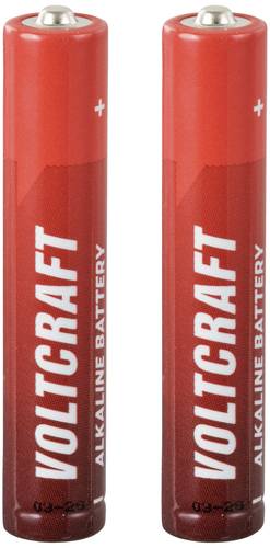 VOLTCRAFT LR8 Mini (AAAA)-Batterie Mini (AAAA) Alkali-Mangan 1.5V 500 mAh 2St. von VOLTCRAFT
