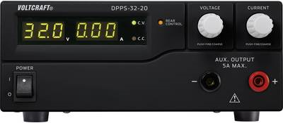 VOLTCRAFT Labornetzgerät, einstellbar DPPS-32-20 1 - 32 V/DC 0 - 20 A 640 W USB programmierbar Anzahl Ausgänge 1 x (DPPS-32-20) von VOLTCRAFT