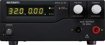 VOLTCRAFT Labornetzgerät, einstellbar DPPS-32-30 1 - 32 V/DC 0 - 30 A 960 W USB programmierbar Anzahl Ausgänge 1 x (DPPS-32-30) von VOLTCRAFT