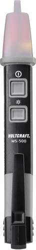 VOLTCRAFT MS-500 Berührungsloser Spannungsprüfer CAT IV 1000V LED, Akustik von VOLTCRAFT