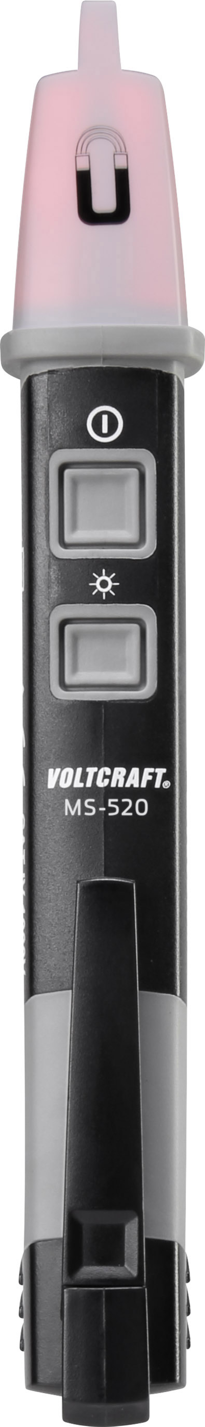 VOLTCRAFT MS-520 Berührungsloser Spannungsprüfer CAT IV 1000 V LED, Akustik (1601758) von VOLTCRAFT