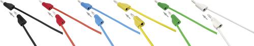 VOLTCRAFT MSB-300 Messleitungs-Set [Lamellenstecker 4mm - Lamellenstecker 4 mm] 0.75m 12St. von VOLTCRAFT