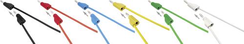 VOLTCRAFT MSB-300 Messleitungs-Set [Lamellenstecker 4mm - Lamellenstecker 4 mm] 1.00m 12St. von VOLTCRAFT