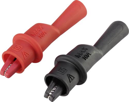 VOLTCRAFT MSK-111 Krokodilklemme Stecker 2mm CAT III 1000 V, CAT IV 600V Schwarz, Rot VOLTCRAFT MSK-111 Krokodilklemme Stecker 2mm CAT III 1000 V, CAT IV 600V Schwarz, Rot von VOLTCRAFT