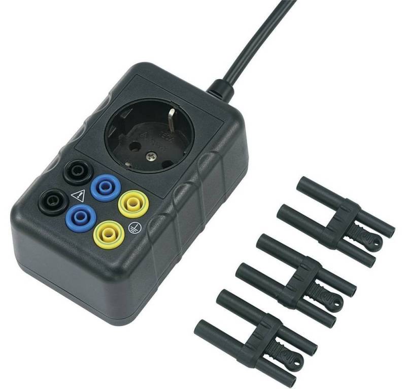 VOLTCRAFT Netzspannungs-Messadapter Stromadapter, berührungssicher von VOLTCRAFT