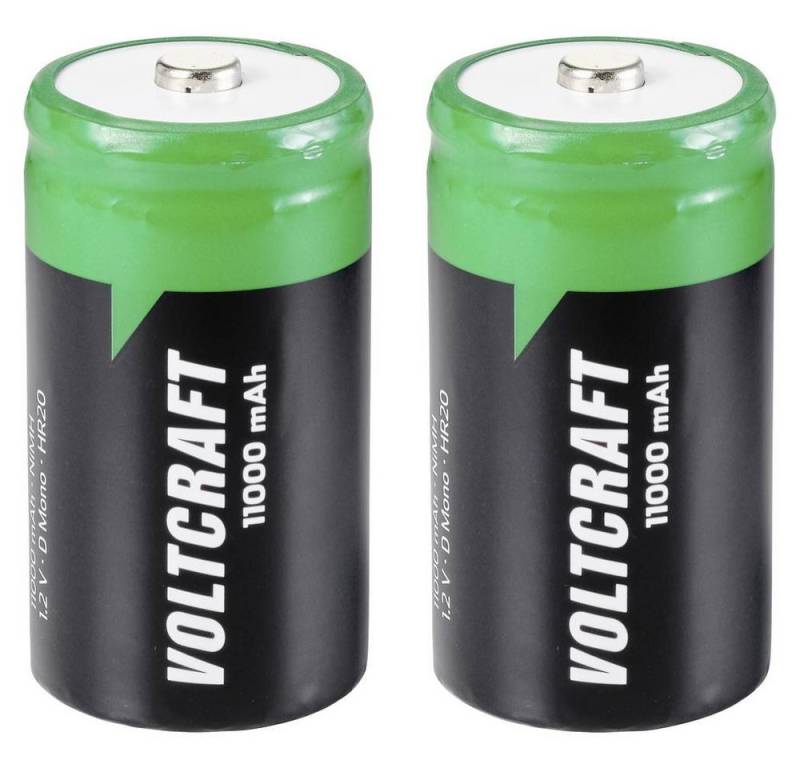 VOLTCRAFT NiMH Mono-Akkus 11000 mAh, 2er Akku von VOLTCRAFT