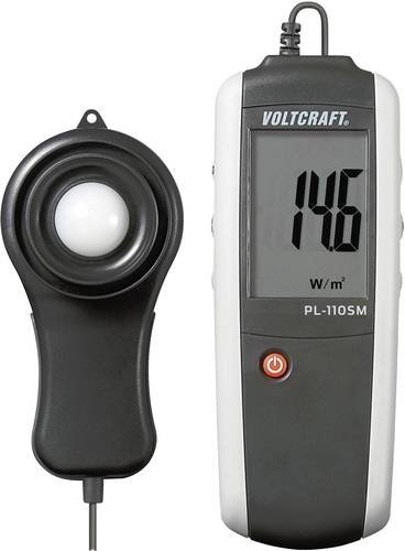 VOLTCRAFT PL-110SM PL-110SM Luxmeter 0 - 1999 W/m² von VOLTCRAFT