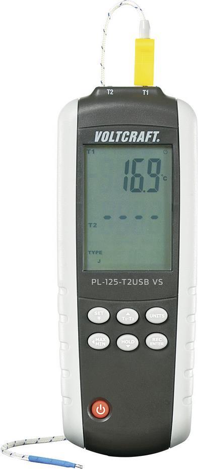 VOLTCRAFT PL-125-T2 Temperatur-Messgerät -200 bis +1372 °C Fühler-Typ K, J (PL-125-T2) von VOLTCRAFT