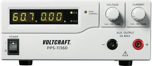 VOLTCRAFT PPS-11360 Labornetzgerät, einstellbar 1 - 36 V/DC 0 - 5A 180W USB, Remote programmierbar von VOLTCRAFT