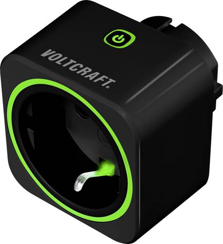 VOLTCRAFT SEM6000 BLACK Energiekosten-Messgerät Bluetooth®-Schnittstelle, Datenexport, Datenlogger von VOLTCRAFT