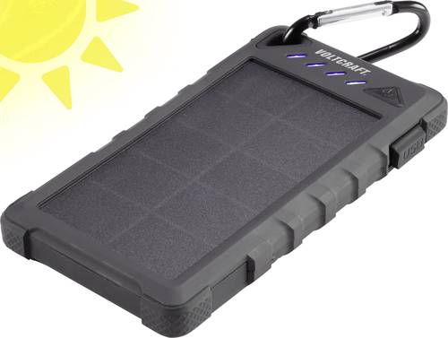 VOLTCRAFT SL-80 VC-8308670 Solar-Powerbank 8000 mAh von VOLTCRAFT