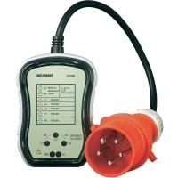 VOLTCRAFT ST-16B Steckdosentester CEE-16A (ST-16B) von VOLTCRAFT