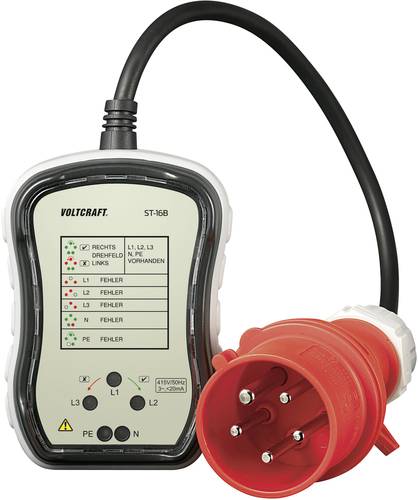 VOLTCRAFT ST-16B Steckdosentester VOLTCRAFT ST-16B Steckdosentester von VOLTCRAFT