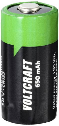VOLTCRAFT Spezial-Akku CR 123 Lithium 3V 650 mAh VOLTCRAFT Spezial-Akku CR 123 Lithium 3V 650 mAh von VOLTCRAFT