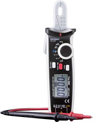 VOLTCRAFT Stromzange digital CAT III 300 V, CAT II 600 V Anzeige (Counts): 4000 (VC-337) von VOLTCRAFT
