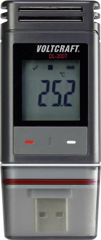 VOLTCRAFT Temperatur-Datenlogger DL-200T Messgröße Temperatur -30 bis +60 °C PDF Funktion (DL-200T) von VOLTCRAFT