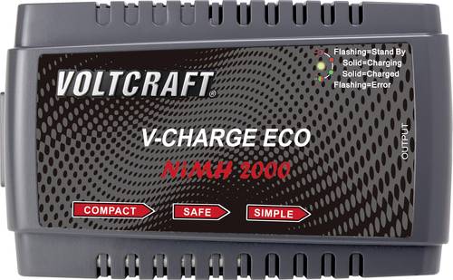 VOLTCRAFT V-Charge Eco NiMh 2000 Modellbau-Ladegerät 230V 2A NiMH, NiCd von VOLTCRAFT