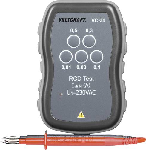 VOLTCRAFT VC-34 FI-Schnelltester CAT III 250V von VOLTCRAFT